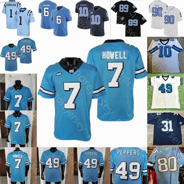 american college football wear north carolina football jersey ncaa lawrence taylor julius peppers sam howell drake maye omarion hampton gree, Black
american college football wear north carolina football jersey ncaa lawrence taylor julius peppers sam howell drake maye omarion hampton gree, Black