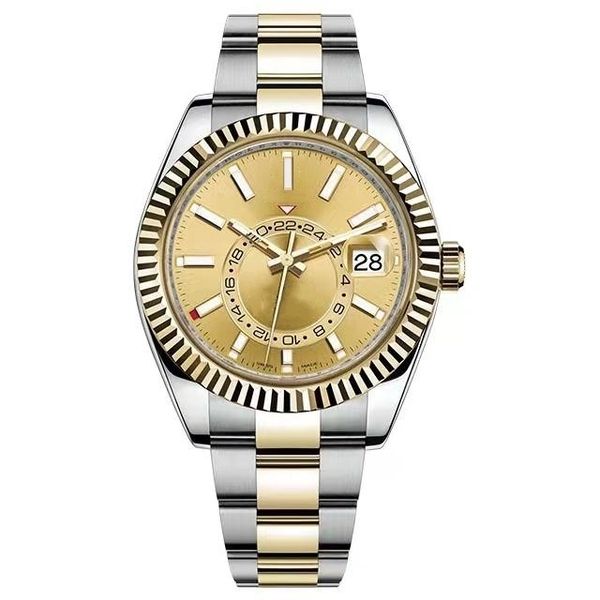 mens watch automatic mechanical designer watches 42mm men wristwatch stainless steel case life waterproof fashion wristwatches montre de lux, Slivery;brown
mens watch automatic mechanical designer watches 42mm men wristwatch stainless steel case life waterproof fashion wristwatches montre de lux, Slivery;brown