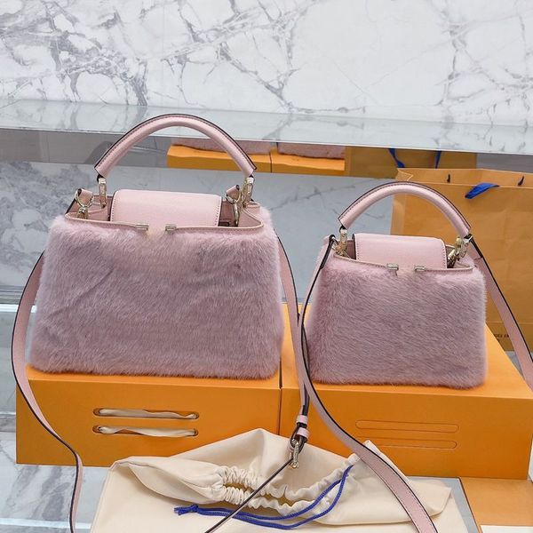 designer handbags mink fur capcines totes bag winter crossbody shoulder bags women small tote wallts leather handle removable strap gold 202
designer handbags mink fur capcines totes bag winter crossbody shoulder bags women small tote wallts leather handle removable strap gold 202