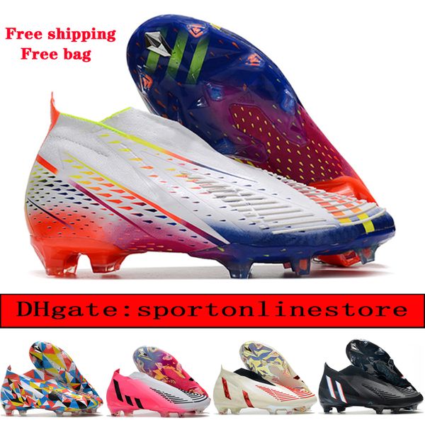 send with bag mens soccer boots predator world cup qatar 2022 edge fg champions code outdoor shoes scarpe da calcio men cleats breathable de, Black
send with bag mens soccer boots predator world cup qatar 2022 edge fg champions code outdoor shoes scarpe da calcio men cleats breathable de, Black