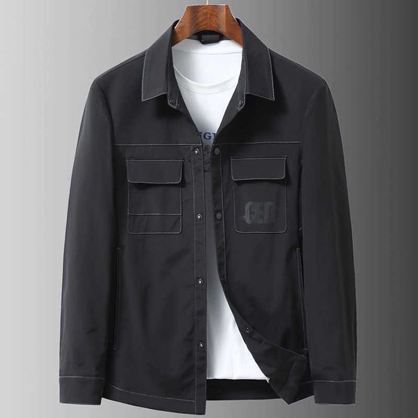 middle aged men's jacket spring and autumn grey blue casual men's shirt square neck jacket multi pocket father's short, Black;brown
middle aged men's jacket spring and autumn grey blue casual men's shirt square neck jacket multi pocket father's short, Black;brown