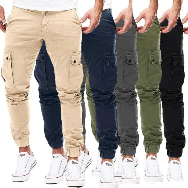 men's pants autumn casual man multi-pocket trousers long solid slim fit cargo plus size m-3xl, Black
men's pants autumn casual man multi-pocket trousers long solid slim fit cargo plus size m-3xl, Black