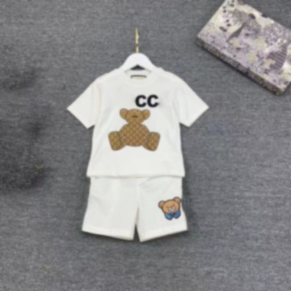 designer clothing sets kids t shirt little bear camel monogrammed shortst british summer childrens treasures girls cotton two piece, White
designer clothing sets kids t shirt little bear camel monogrammed shortst british summer childrens treasures girls cotton two piece, White
