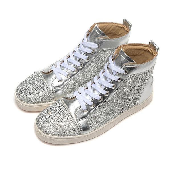 fashion designer shoes sneakers spikes flats christians red-bottoms for men and women leather sneakers party designer shoes with box c7, Black
fashion designer shoes sneakers spikes flats christians red-bottoms for men and women leather sneakers party designer shoes with box c7, Black