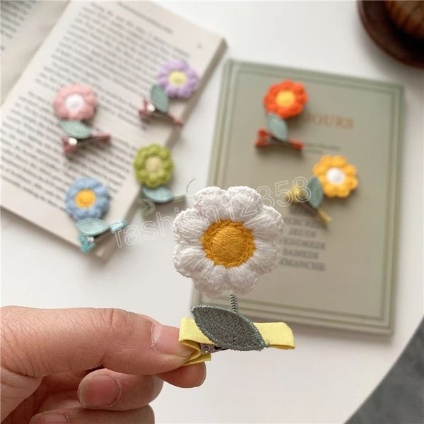 knitted flower bangs clip daisy hairpin for girl children barrettes duckbill clips hold hair accessories, Golden;silver
knitted flower bangs clip daisy hairpin for girl children barrettes duckbill clips hold hair accessories, Golden;silver