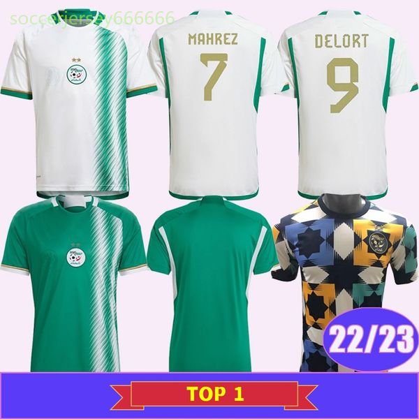 player fans 2022 2023 algeria soccer jerseys two stars delort ounas bentaleb mahrez belaili slimani bennacer bensebaini national team 22 23, Black;yellow
player fans 2022 2023 algeria soccer jerseys two stars delort ounas bentaleb mahrez belaili slimani bennacer bensebaini national team 22 23, Black;yellow