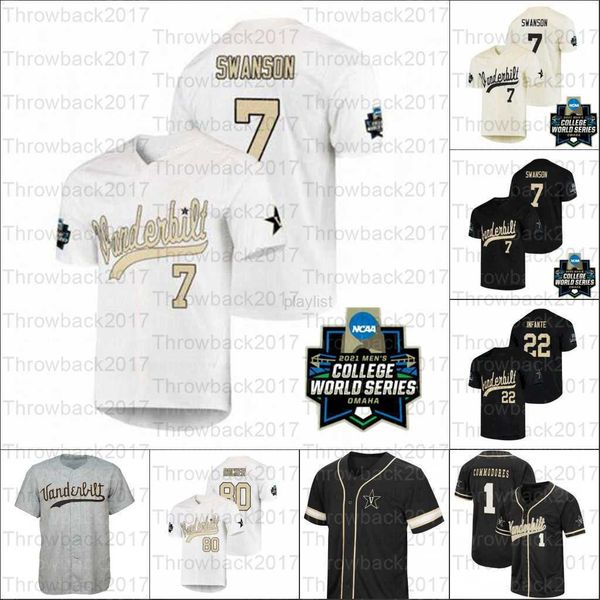 college baseball wears 2023 ncaa vanderbilt baseball jerseys commodores jack leiter jj bleday cooper davis austin martin dansby swanson tim, Black
college baseball wears 2023 ncaa vanderbilt baseball jerseys commodores jack leiter jj bleday cooper davis austin martin dansby swanson tim, Black