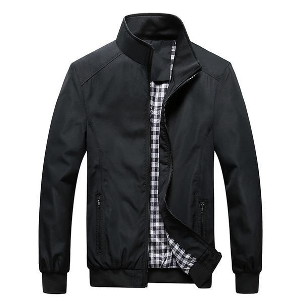 mens jackets quality bomber solid casual jacket men spring autumn outerwear mandarin sportswear for male coats m5xl 6xl 7xl 221112, Black;brown
mens jackets quality bomber solid casual jacket men spring autumn outerwear mandarin sportswear for male coats m5xl 6xl 7xl 221112, Black;brown