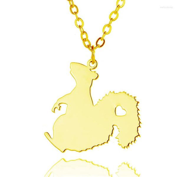 pendant necklaces wholesale trendy squirrel necklace stainless steel heart fashion animal jewellery gift 12pcs/lot ida6, Silver
pendant necklaces wholesale trendy squirrel necklace stainless steel heart fashion animal jewellery gift 12pcs/lot ida6, Silver