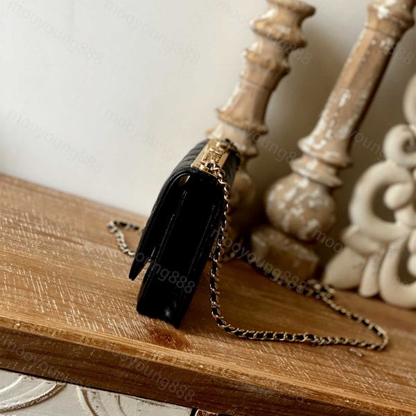 tier quality luxury designer mini wallet on chain bag lambskin quilted flap hangbag women real leather card holder purse crossbody black
tier quality luxury designer mini wallet on chain bag lambskin quilted flap hangbag women real leather card holder purse crossbody black