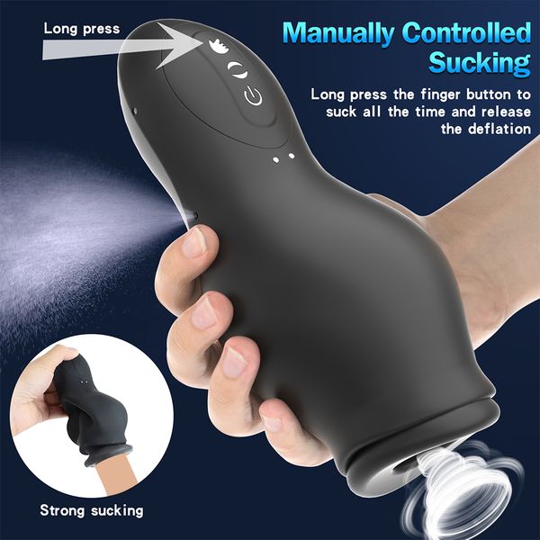 costumes real air sucking male masturbator deep throat vibration automatic suction oral toys for men vacuum blowjob cup 7spee, Black
costumes real air sucking male masturbator deep throat vibration automatic suction oral toys for men vacuum blowjob cup 7spee, Black