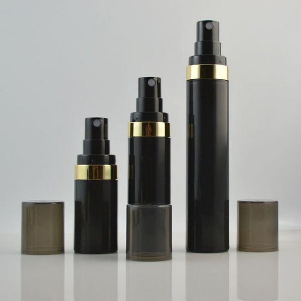 15ml 30ml 50ml airless bottle cosmetic cream sprays containers black lotion cream vacuum bottles with pump
15ml 30ml 50ml airless bottle cosmetic cream sprays containers black lotion cream vacuum bottles with pump