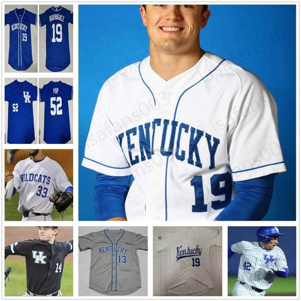 custom kentucky wildcats baseball jersey college ncaa stitched brett marshall justin olson kyle music, Black
custom kentucky wildcats baseball jersey college ncaa stitched brett marshall justin olson kyle music, Black