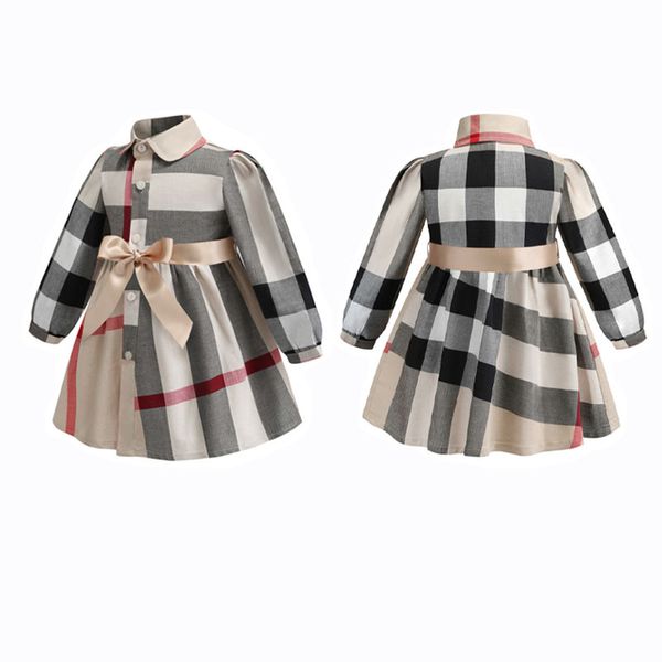 baby girls princess dress designer kids plaid long sleeve dresses spring fall turn-down collar girl skirts children clothes, Red;yellow
baby girls princess dress designer kids plaid long sleeve dresses spring fall turn-down collar girl skirts children clothes, Red;yellow