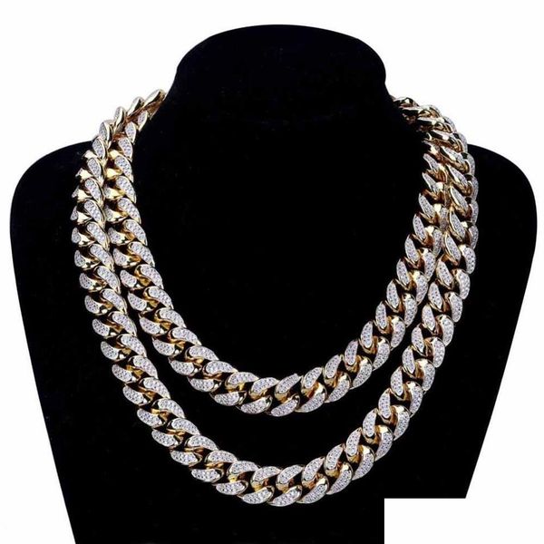 chains men women hiphop miami cuban chain necklaces copper micro-inserts white diamond bling iced out jewelry 14mm 18 q2 dhp9f, Silver
chains men women hiphop miami cuban chain necklaces copper micro-inserts white diamond bling iced out jewelry 14mm 18 q2 dhp9f, Silver