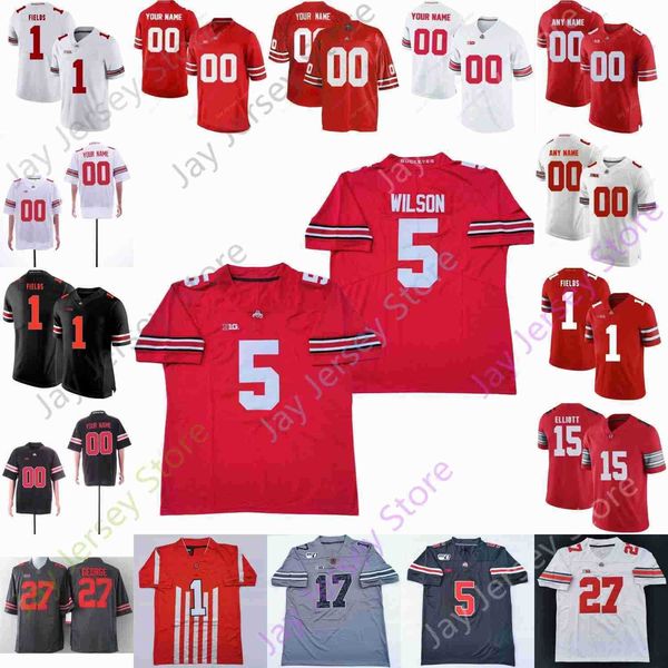 american college football wear custom ohio state buckeyes football jersey ncaa parris campbell dre'mont jones nick bosa elliott carter, Black
american college football wear custom ohio state buckeyes football jersey ncaa parris campbell dre'mont jones nick bosa elliott carter, Black