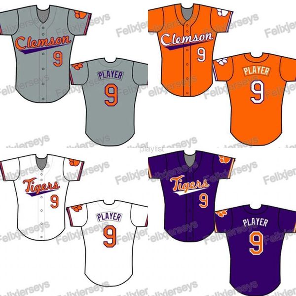 college baseball wears ncaa custom clemson tigers women youth men white all stitched baseball jerseys, Black
college baseball wears ncaa custom clemson tigers women youth men white all stitched baseball jerseys, Black