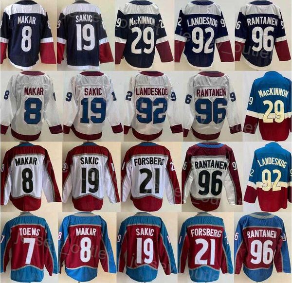 men reverse retro hockey 8 cale makar jersey 29 nathan mackinnon 92 gabriel landeskog 96 mikko rantanen 19 joe sakic 7 devon toews 21 peter, Black;red
men reverse retro hockey 8 cale makar jersey 29 nathan mackinnon 92 gabriel landeskog 96 mikko rantanen 19 joe sakic 7 devon toews 21 peter, Black;red