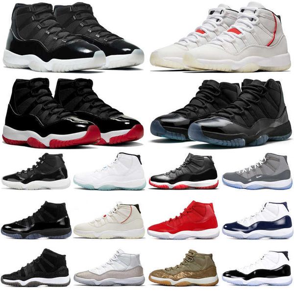 2021 11 11s jumpman men women basketball shoes 25th anniversary bred legend blue cool grey mens womens trainers sports sneakers size 5.5-13, Black
2021 11 11s jumpman men women basketball shoes 25th anniversary bred legend blue cool grey mens womens trainers sports sneakers size 5.5-13, Black