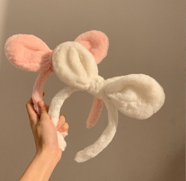 korea rabbit big ear hair-band new winter women face wash head hoop cartoon faux fur hairband girls head-wear gifts baby kids maternity hair, Slivery;white
korea rabbit big ear hair-band new winter women face wash head hoop cartoon faux fur hairband girls head-wear gifts baby kids maternity hair, Slivery;white