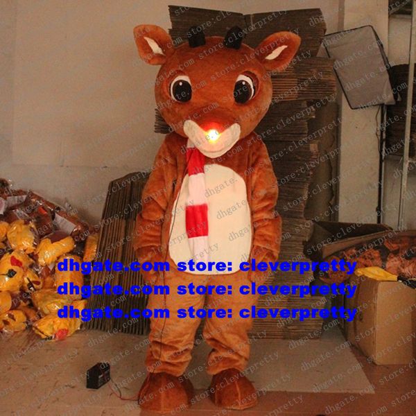 long fur mascot costume rudolph the red nose reindeer charlie milu deer character carnival fiesta music carnival zx2546, Red;yellow
long fur mascot costume rudolph the red nose reindeer charlie milu deer character carnival fiesta music carnival zx2546, Red;yellow