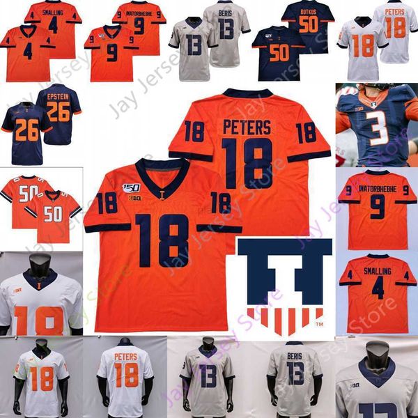 american college football wear illinois fighting illini football jersey ncaa devito chase brown jartavius martin devon witherspoon pat bryan, Black
american college football wear illinois fighting illini football jersey ncaa devito chase brown jartavius martin devon witherspoon pat bryan, Black