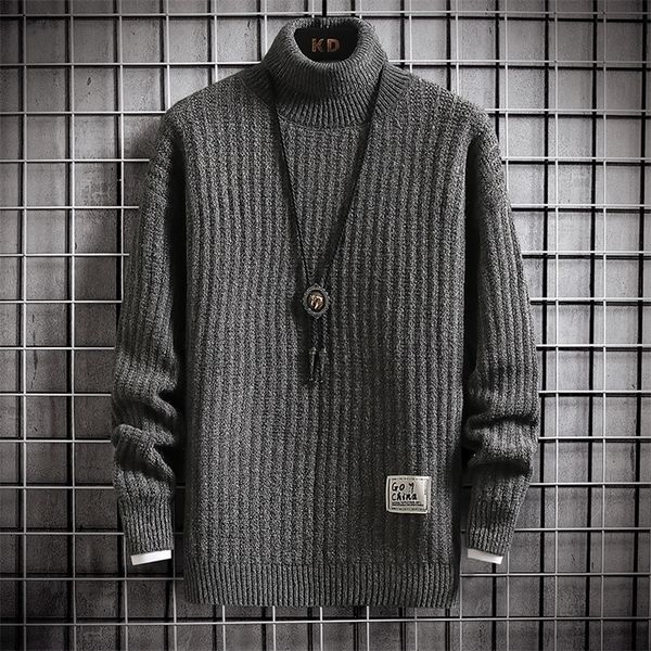 mens sweaters winter turtleneck sweater thick warm pullover casual high neck knit male christmas jumpers 221112, White;black
mens sweaters winter turtleneck sweater thick warm pullover casual high neck knit male christmas jumpers 221112, White;black