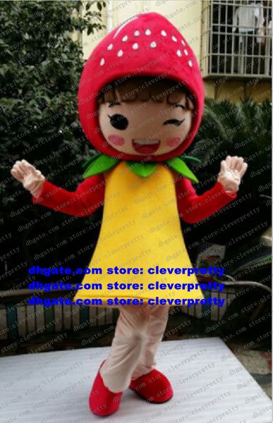 fruit strawberry fragola mascot costume cartoon character outfit suit trade shows conference p zx2980, Red;yellow
fruit strawberry fragola mascot costume cartoon character outfit suit trade shows conference p zx2980, Red;yellow