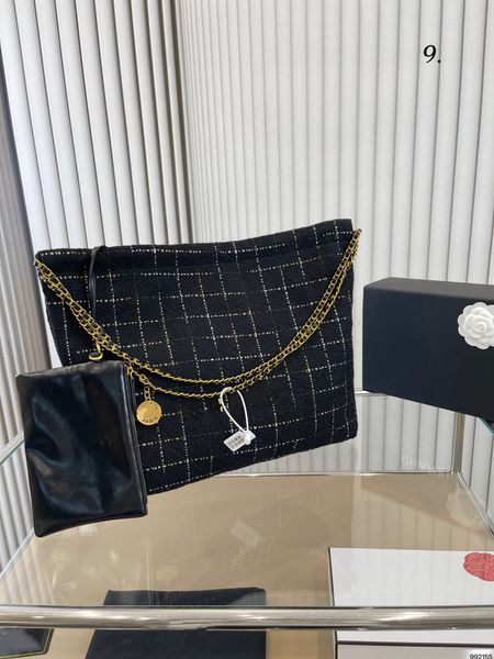 women fashion designer luxurys tweeds tote bag patchwork original hardware commuter bags chain atmosphere stylish shopping swagger languor c
women fashion designer luxurys tweeds tote bag patchwork original hardware commuter bags chain atmosphere stylish shopping swagger languor c