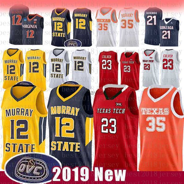 college basketball wears 12 ja morant murray state racers university ncaa basketball jersey 23 jarrett culver 35 kevin texas tech red raider, Black
college basketball wears 12 ja morant murray state racers university ncaa basketball jersey 23 jarrett culver 35 kevin texas tech red raider, Black