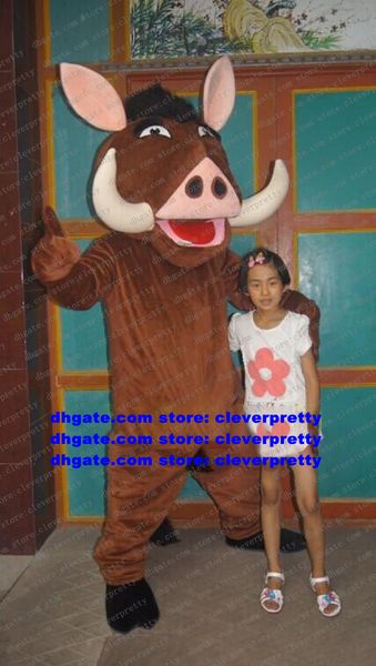 the wild boar pumbaa sus scrofa mascot costume cartoon character outfit meeting welcome competitive products zx1635, Red;yellow
the wild boar pumbaa sus scrofa mascot costume cartoon character outfit meeting welcome competitive products zx1635, Red;yellow