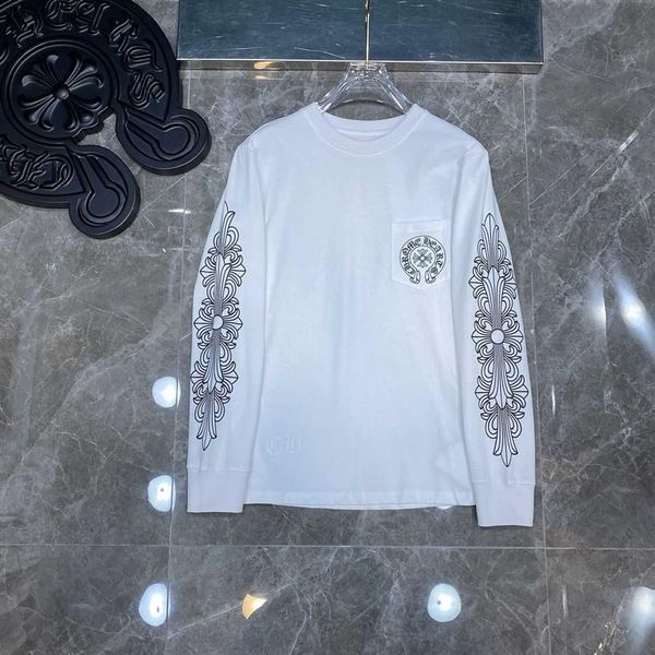 21ss autumn clothes come back to crowheart classic cross horseshoe arm long sleeve t-shirt212v, White;black
21ss autumn clothes come back to crowheart classic cross horseshoe arm long sleeve t-shirt212v, White;black