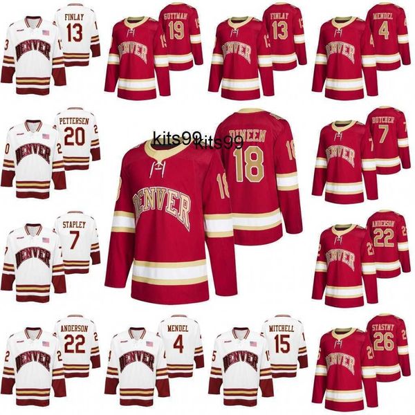 college hockey wears 18 ryan barrow denver pioneers ncaa hockey jersey brett stapley glenn anderson emilio pettersen ian mitchell paul stast, Black
college hockey wears 18 ryan barrow denver pioneers ncaa hockey jersey brett stapley glenn anderson emilio pettersen ian mitchell paul stast, Black