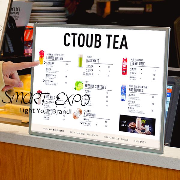 restaurant backlit menu stand advertising display sign holder for countera2 poster prints with wooden case packing
restaurant backlit menu stand advertising display sign holder for countera2 poster prints with wooden case packing