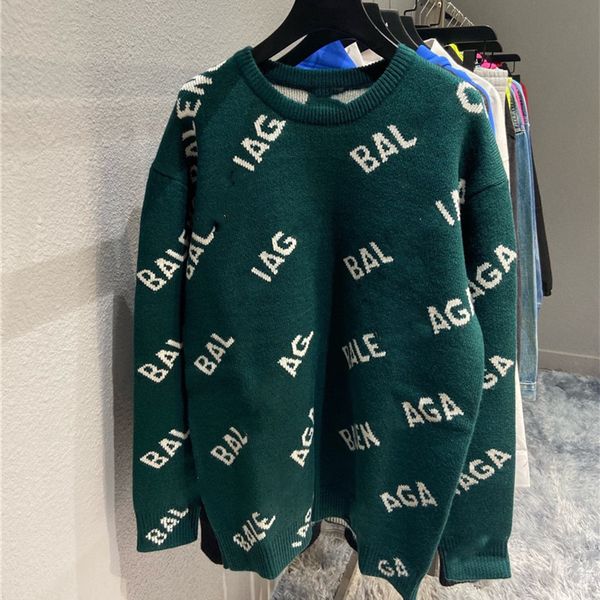 designer sweater christmas sweater woolen sweaters luxury wool knitting crew oversized soft warm pullovers jumpers letters embroidery couple, White;black
designer sweater christmas sweater woolen sweaters luxury wool knitting crew oversized soft warm pullovers jumpers letters embroidery couple, White;black