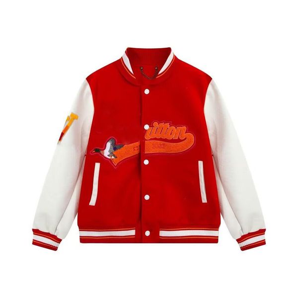 2022 varsity baseball jacket men women embroidered love stitching high street jacket coats duck forest, Black;brown
2022 varsity baseball jacket men women embroidered love stitching high street jacket coats duck forest, Black;brown