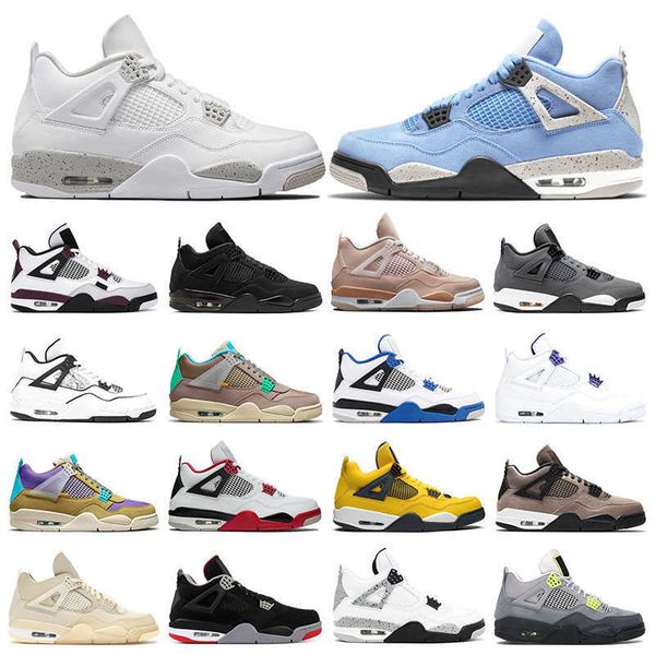 mens sneakers basketball shoes 4s 4 white oreo university blue black cat fire red purple metallic cement diy bred womens sports trainers
mens sneakers basketball shoes 4s 4 white oreo university blue black cat fire red purple metallic cement diy bred womens sports trainers