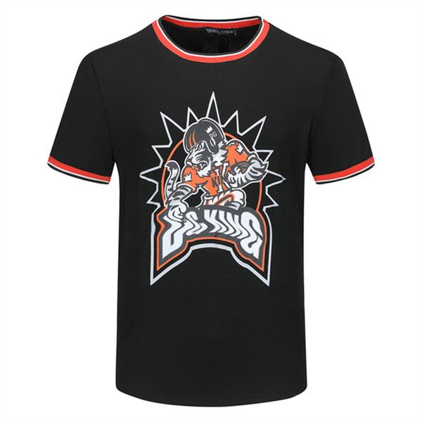 luxury mens designer t shirt black red letter printed shirts short sleeve fashion brand designer tees p2, White;black
luxury mens designer t shirt black red letter printed shirts short sleeve fashion brand designer tees p2, White;black