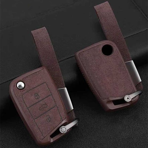 car key tpu suede leather car key case cover for vw golf 7 mk7 tiguan mk2 for skoda octavia a7 kodiaq 2017 2018 2019 t221110
car key tpu suede leather car key case cover for vw golf 7 mk7 tiguan mk2 for skoda octavia a7 kodiaq 2017 2018 2019 t221110