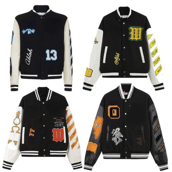 wool jacket designer baseball jackets mens winter splice heavy industrial embroidery letter cardigan coat womens skull fashion sportswear, Black;brown
wool jacket designer baseball jackets mens winter splice heavy industrial embroidery letter cardigan coat womens skull fashion sportswear, Black;brown