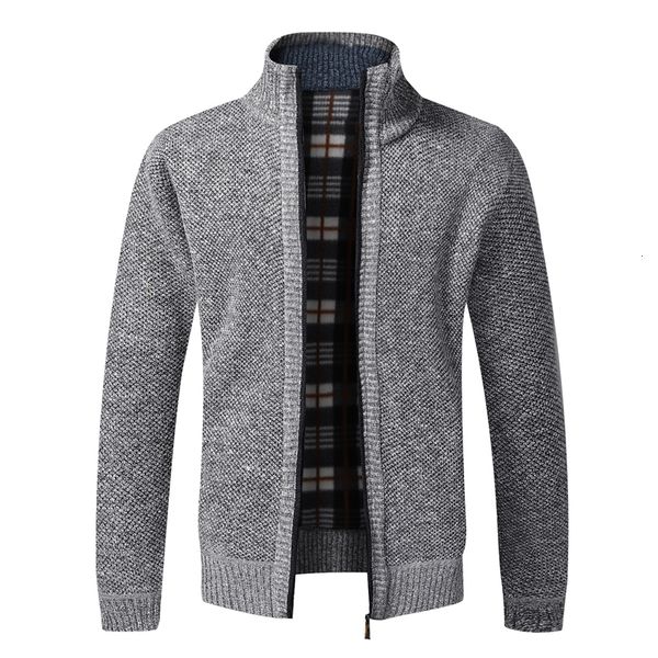 mens jackets autumn winter slim fit stand collar zipper men solid cotton thick warm sweater 221112, Black;brown
mens jackets autumn winter slim fit stand collar zipper men solid cotton thick warm sweater 221112, Black;brown