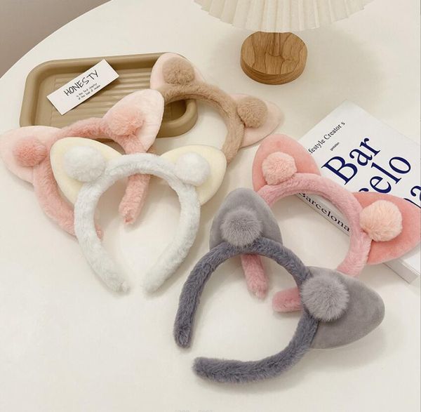 korea cat ear with ball hair-band new winter women face wash head hoop cartoon faux fur hairband girls head-wear gifts baby kids maternity h, Slivery;white
korea cat ear with ball hair-band new winter women face wash head hoop cartoon faux fur hairband girls head-wear gifts baby kids maternity h, Slivery;white