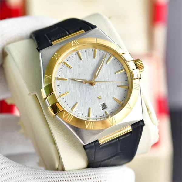 mens watch card size 39mm designer watches leather watchs strap automatic mechanical movement watches sapphire water resistant waterproof, Slivery;brown
mens watch card size 39mm designer watches leather watchs strap automatic mechanical movement watches sapphire water resistant waterproof, Slivery;brown