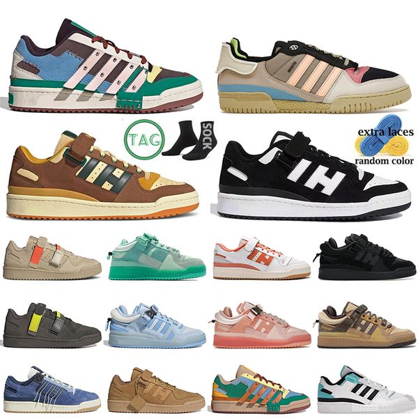 2022 with socks women mens casual shoes bad bunny x forum buckle low brown back to school pink easter egg og bright blue patchwork strap cin, Black
2022 with socks women mens casual shoes bad bunny x forum buckle low brown back to school pink easter egg og bright blue patchwork strap cin, Black