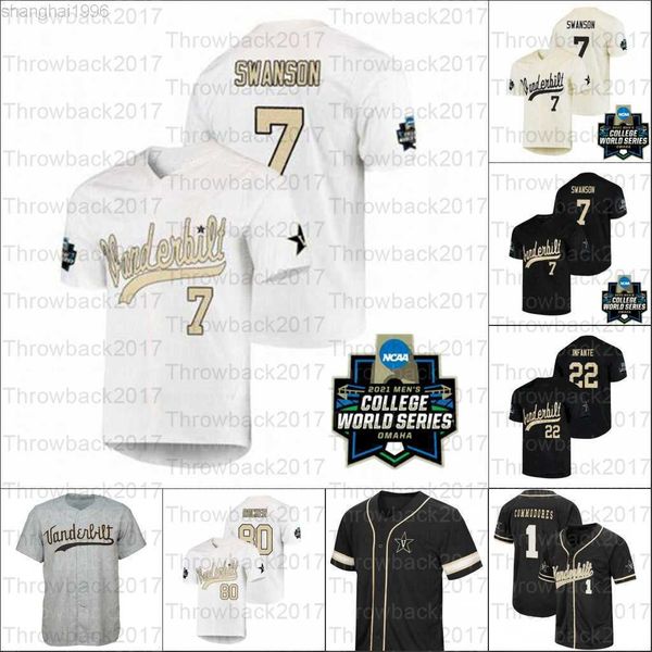 college baseball wears 2023 ncaa vanderbilt baseball jerseys commodores jack leiter jj bleday cooper davis austin martin dansby swanson tim, Black
college baseball wears 2023 ncaa vanderbilt baseball jerseys commodores jack leiter jj bleday cooper davis austin martin dansby swanson tim, Black
