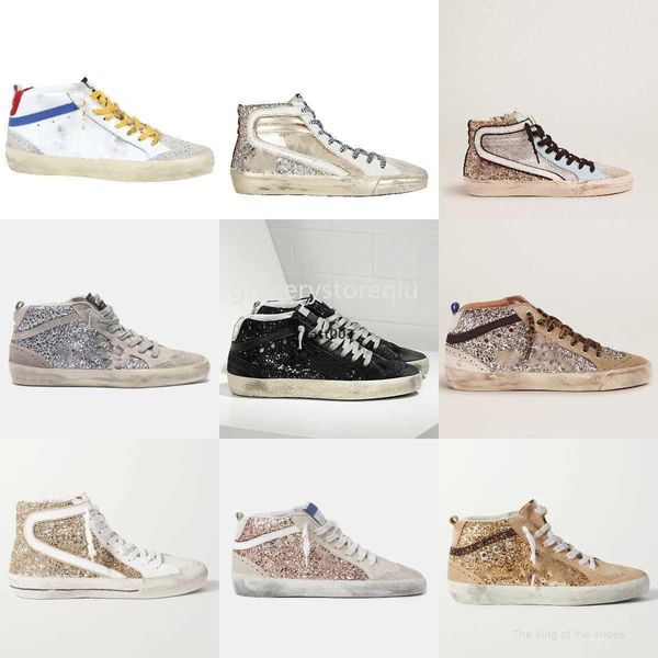 high sneakers casual shoes designer trainers men shoe luxury sliide mid star classic white do-old dirty fashion goldenity gooseity gat, Black
high sneakers casual shoes designer trainers men shoe luxury sliide mid star classic white do-old dirty fashion goldenity gooseity gat, Black
