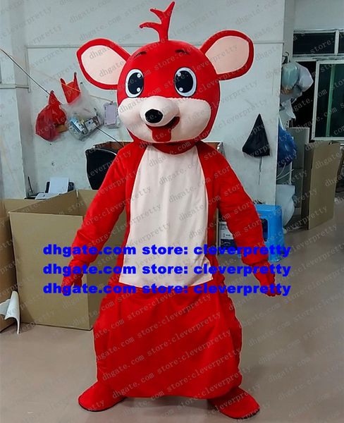 red kangaroo roo mascot costume cartoon character outfit suit soliciting business large family gathering zx2883, Red;yellow
red kangaroo roo mascot costume cartoon character outfit suit soliciting business large family gathering zx2883, Red;yellow
