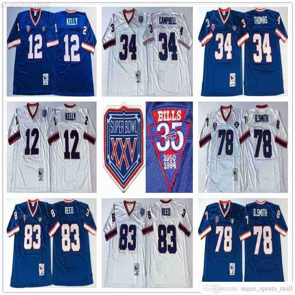 american college football wear ncaa 75th vintage football jerseys mitchell and ness12 jim kelly 34 thurman thomas 78 bruce smith 83 andre re, Black
american college football wear ncaa 75th vintage football jerseys mitchell and ness12 jim kelly 34 thurman thomas 78 bruce smith 83 andre re, Black