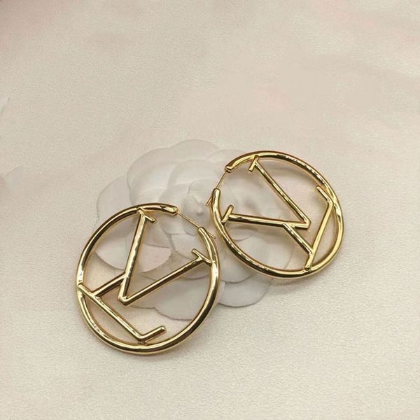 large gold hoop earrings fashion designer earring for womens stud big circle earings jewelry women designers sliver gift luxury earrings hoo, Golden;silver
large gold hoop earrings fashion designer earring for womens stud big circle earings jewelry women designers sliver gift luxury earrings hoo, Golden;silver