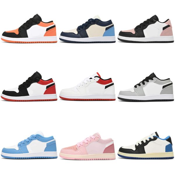 jumpman 1 low kids basketball shoes for 1s lows travis shadow toe unc panda paint drip mocha children trainers sports sneakers size 6c-3y 24, Black
jumpman 1 low kids basketball shoes for 1s lows travis shadow toe unc panda paint drip mocha children trainers sports sneakers size 6c-3y 24, Black